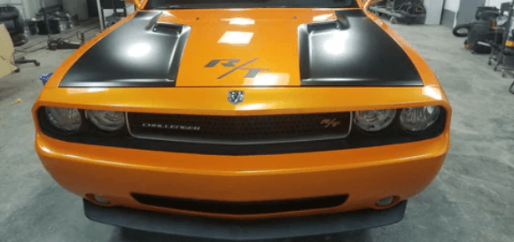 Tamco Paint Tamgerine Pearl in 2008 Dodge Challenger