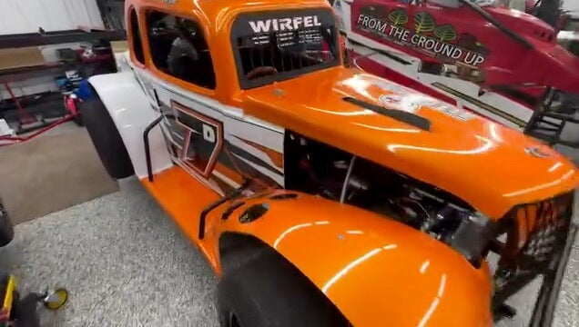 Tamco Paint Tamgerine Pearl in Dirt Race Car
