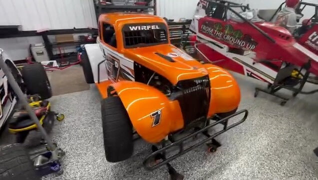 Tamco Paint Tamgerine Pearl in Dirt Race Car