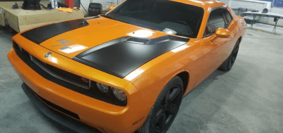 Tamco Paint Tamgerine Pearl in 2008 Dodge Challenger