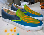 Tamco Paint Tamgerine Pearl on Shoes