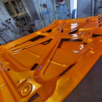 Tamco Paint Tamgerine Pearl on Car Hood