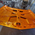 Tamco Paint Tamgerine Pearl on Car Hood