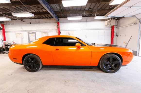 Tamco Paint Tamgerine Pearl in 2008 Dodge Challenger