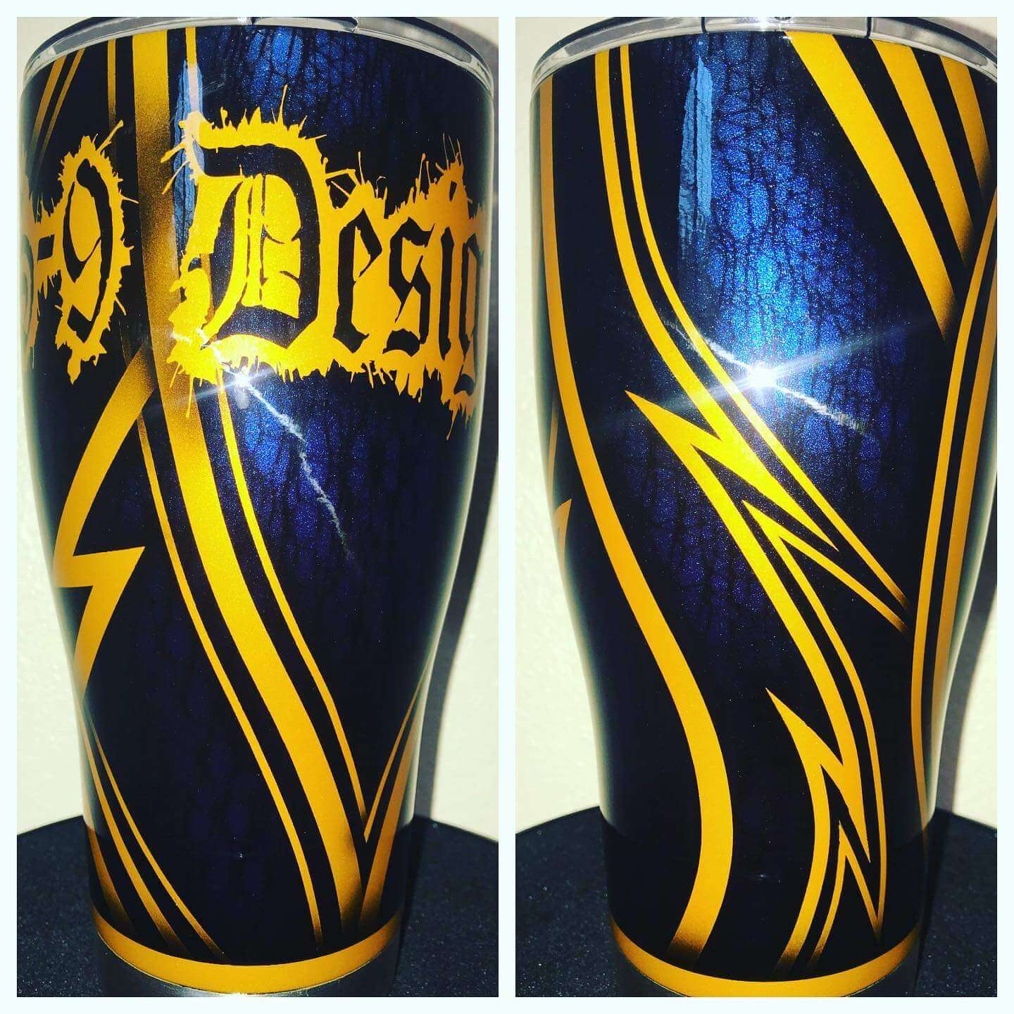 Tamco Paint Tamgerine Pearl on Tumbler