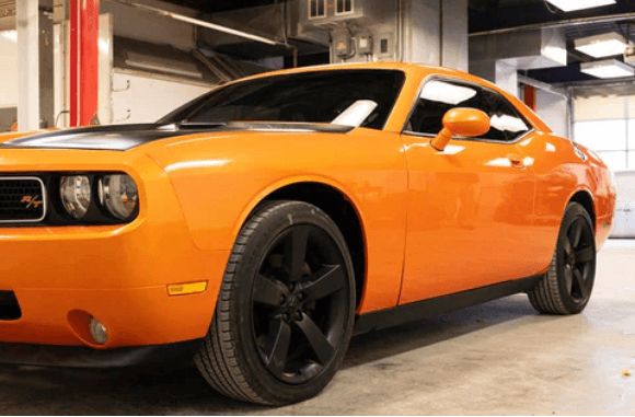 Tamco Paint Tamgerine Pearl in 2008 Dodge Challenger