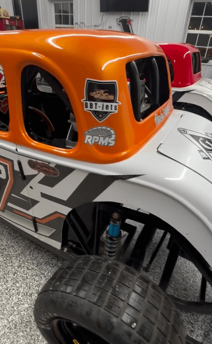 Tamco Paint Tamgerine Pearl in Dirt Race Car