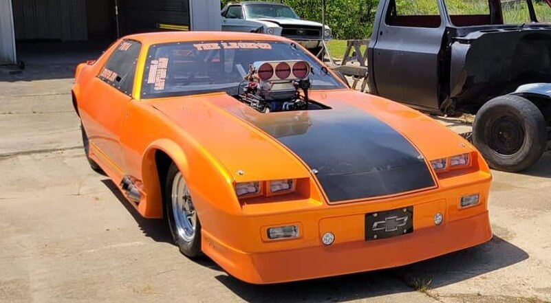 Tamco Paint Tamgerine Pearl on Third Generation Chevrolet Camaro