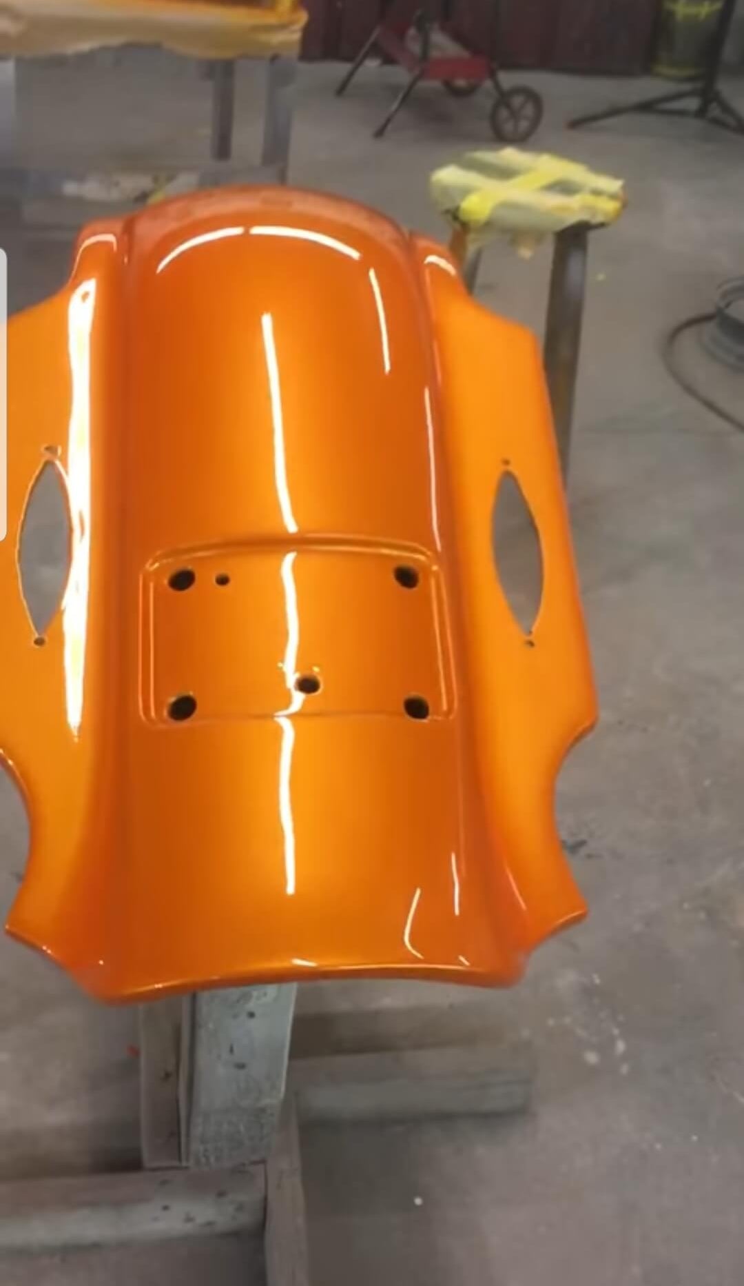 Tamgerine Pearl on Car Parts