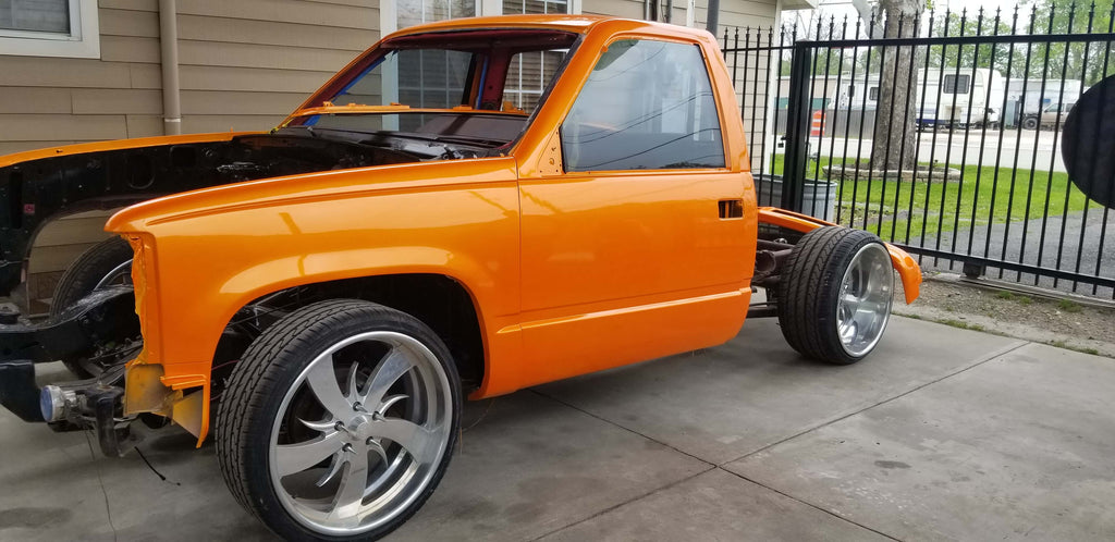 Tamco Paint Tamgerine Pearl on Chevy C1500 