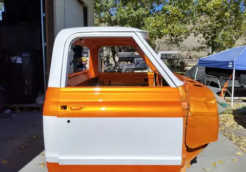 Tamco Paint Tamgerine Pearl on 1972 Chevrolet K10  