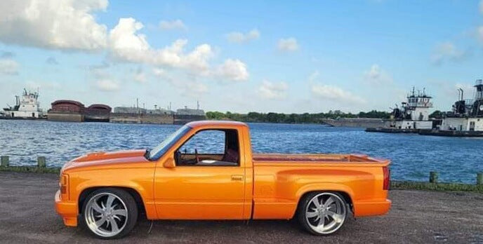 Tamco Paint Tamgerine Pearl on 1997 Chevrolet C1500 