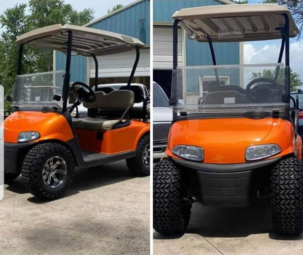 Tamco Paint Tamgerine Pearl on Golf Mini Cart