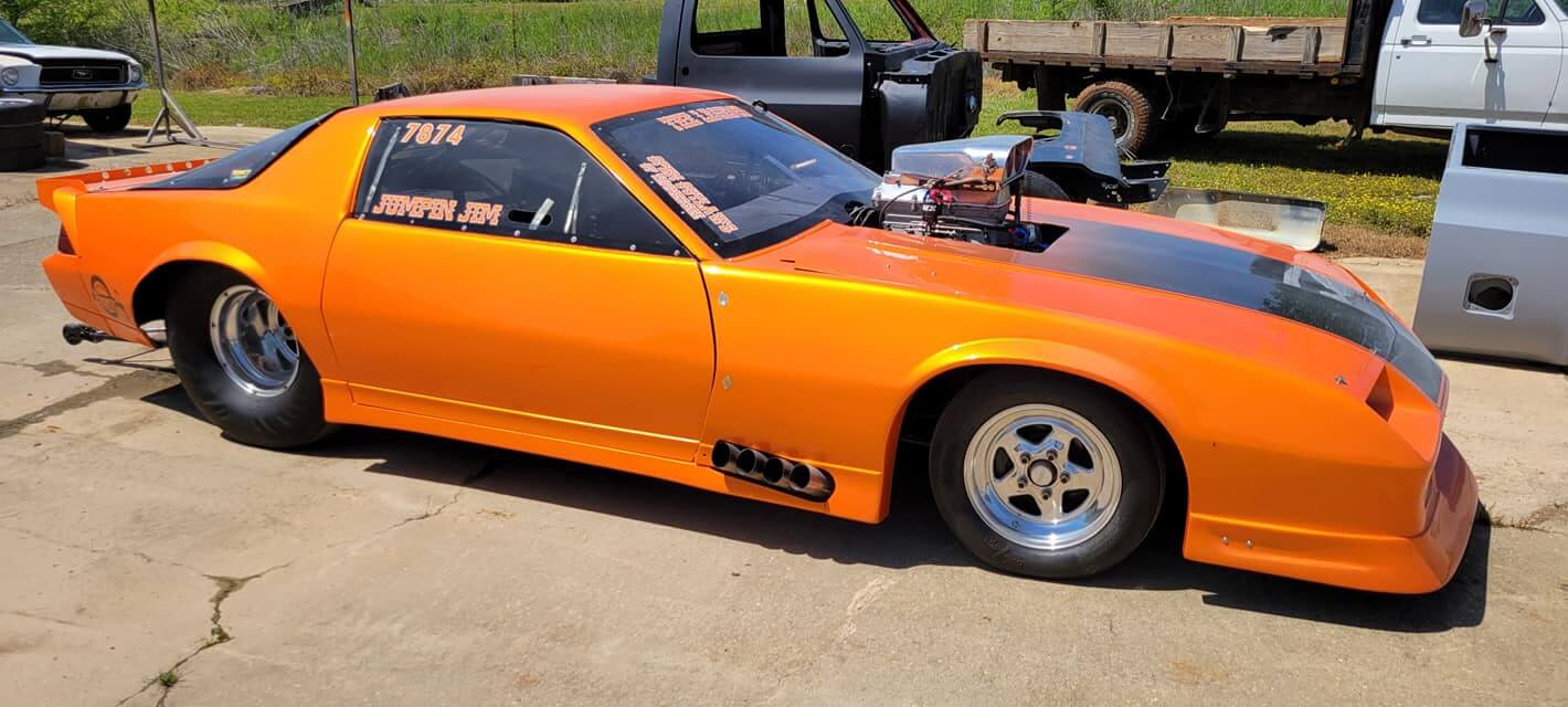 Tamco Paint Tamgerine Pearl on Third Generation Cheverolet Camaro