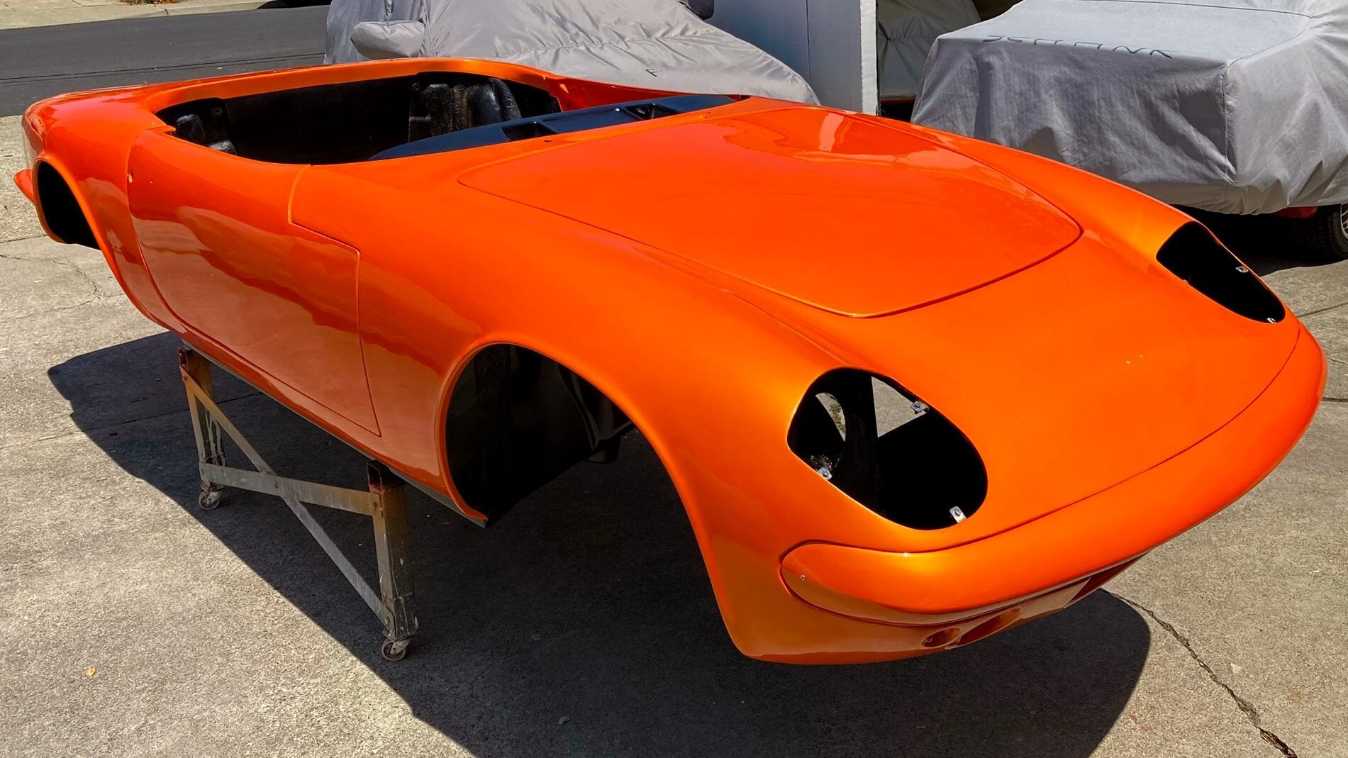 Tamco Paint Tamgerine Pearl on Lotus Elan