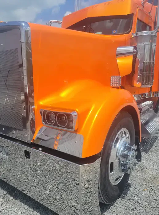 Tamco Paint Tamgerine Pearl on Kenworth W900