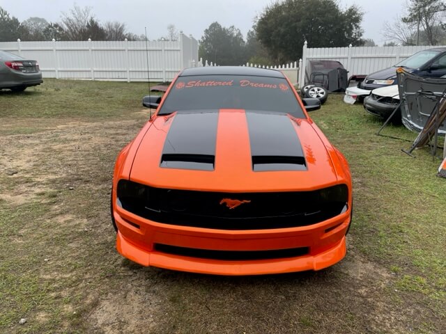 Tamco Paint Tamgerine Pearl on Ford Mustang