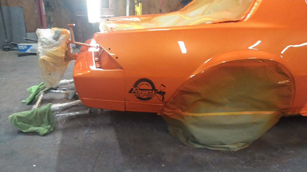 Tamco Paint Tamgerine Pearl on Chevrolet Camaro