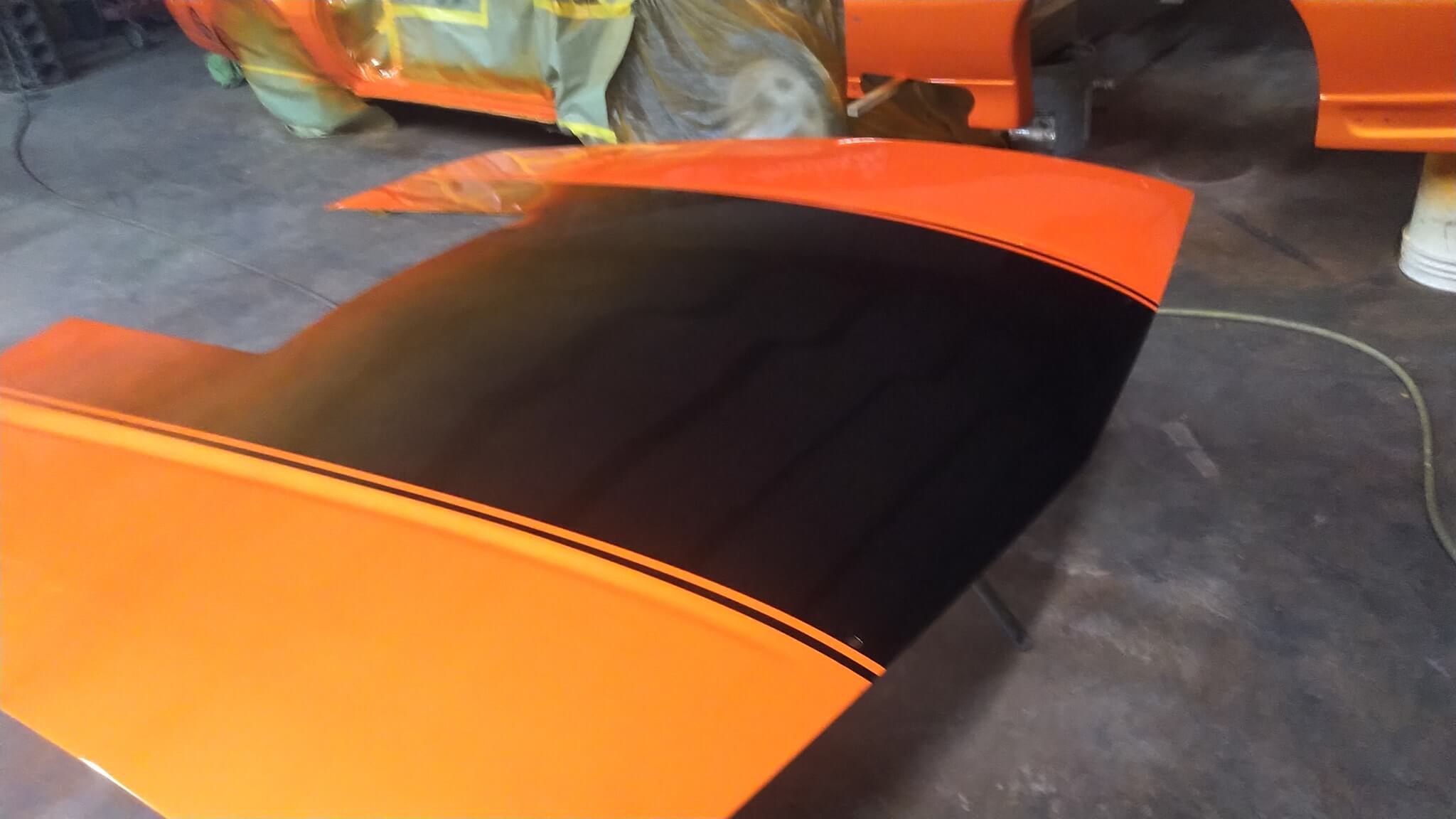 Tamco Paint Tamgerine Pearl on Chevrolet Camaro
