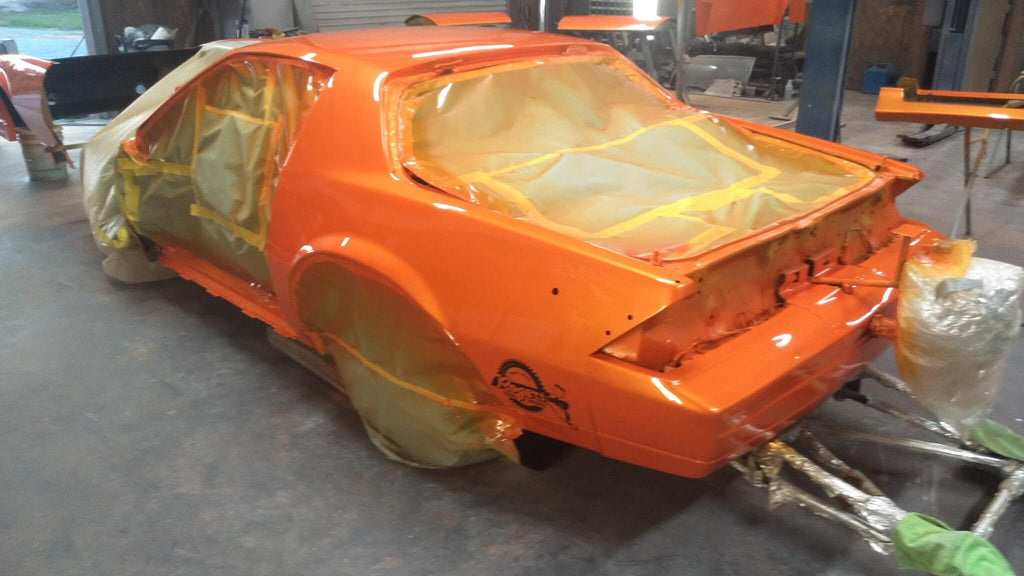 Tamco Paint Tamgerine Pearl on Chevrolet Camaro
