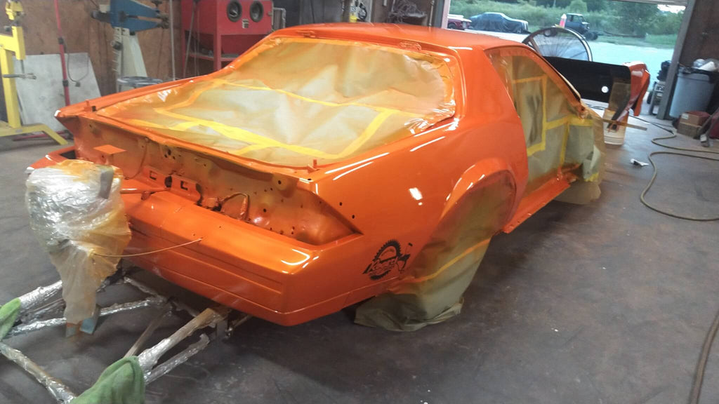 Tamco Paint Tamgerine Pearl on Chevrolet Camaro