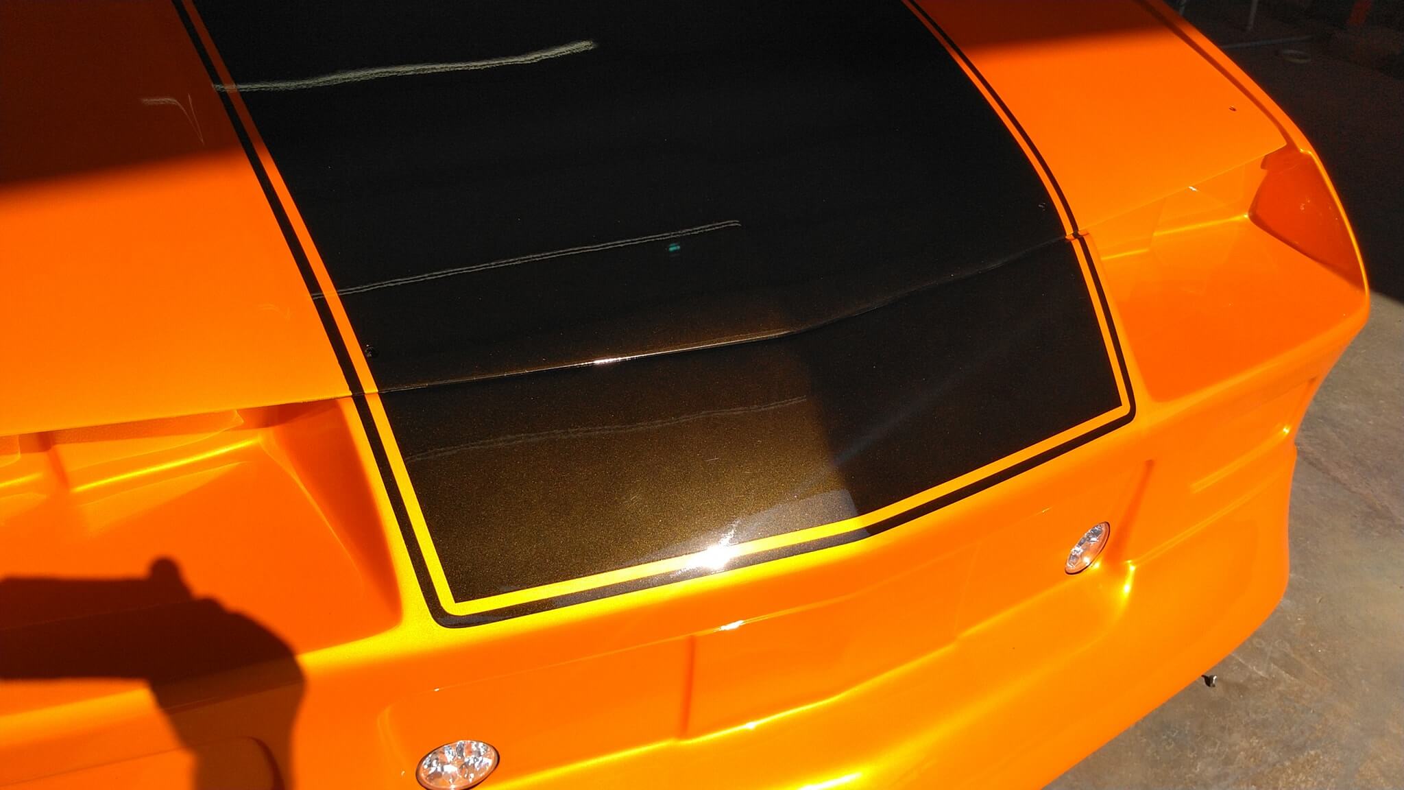 Tamco Paint Tamgerine Pearl on Chevrolet Camaro