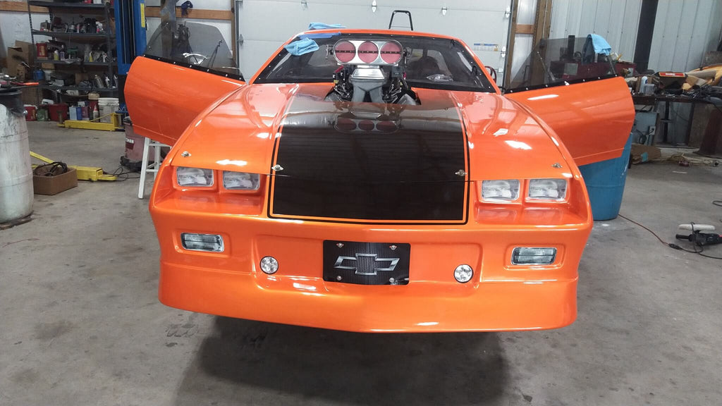 Tamco Paint Tamgerine Pearl on Chevrolet Camaro