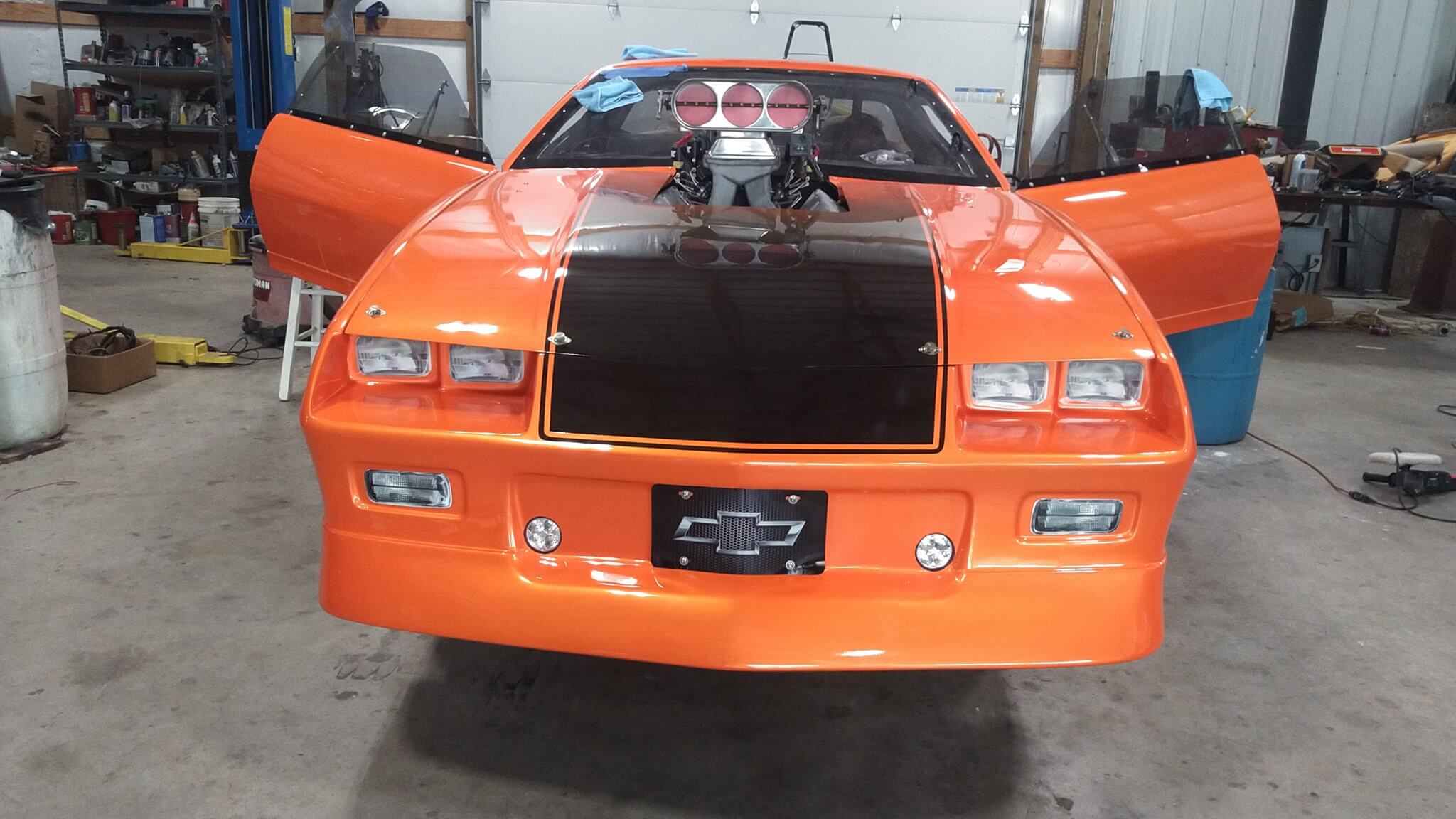 Tamco Paint Tamgerine Pearl on Chevrolet Camaro