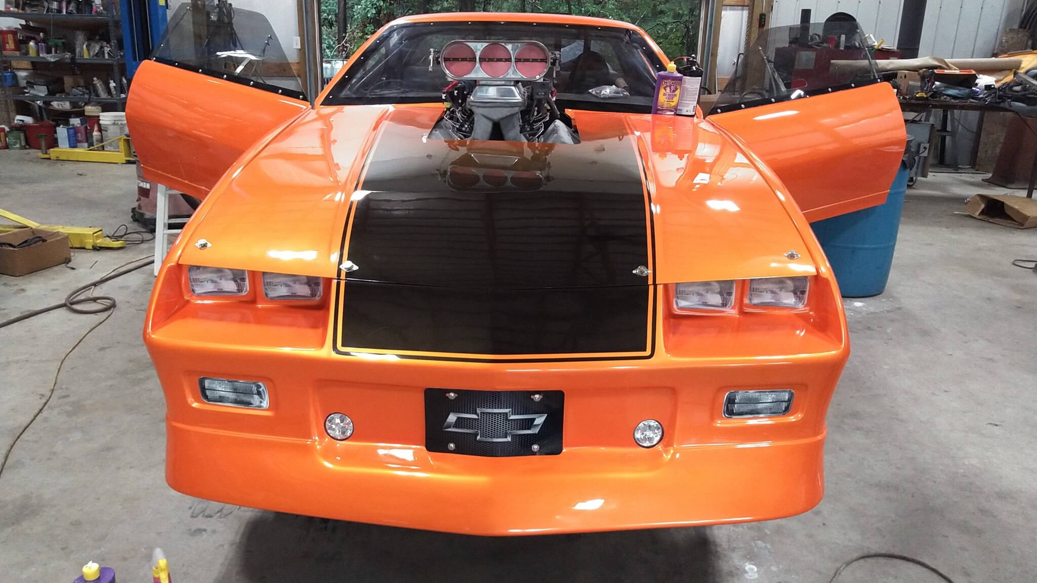 Tamco Paint Tamgerine Pearl on Chevrolet Camaro