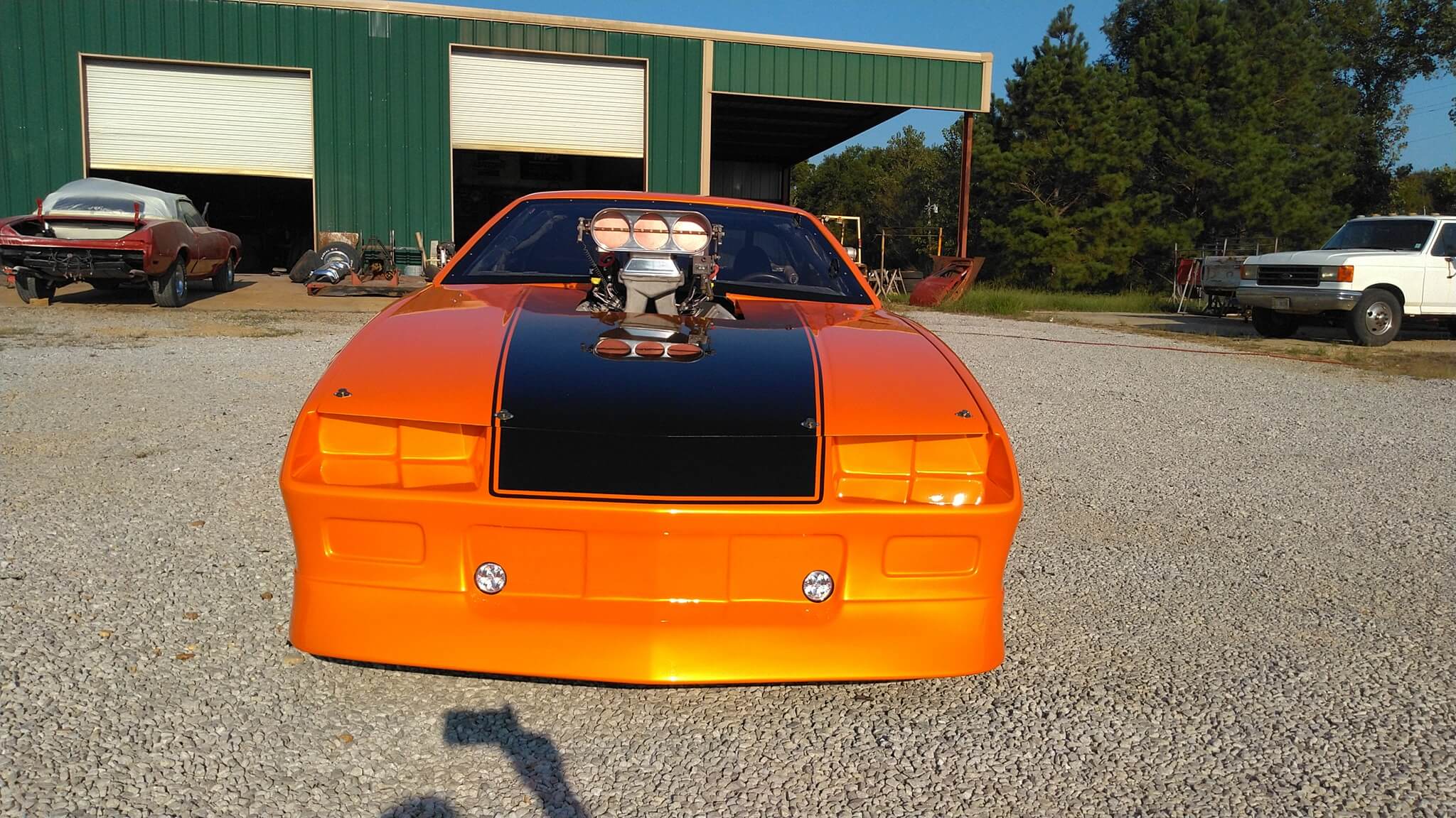 Tamco Paint Tamgerine Pearl on Chevrolet Camaro