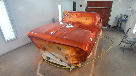 Tamco Paint Tamgerine Pearl on Car