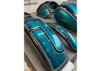 Teal Time  - 2K Candy and Concentrate Motorcycle part