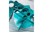 Tamco Paint Teal Time Candy Concentrate on Harley Davidson Street Glide