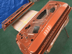 Tamco Paint Tiger Orange on 1967 Ford Mustang