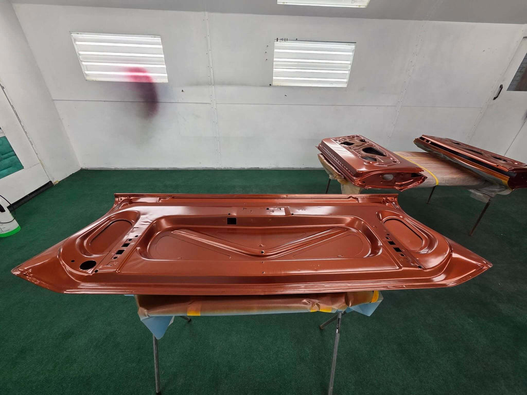 Tamco Paint Tiger Orange on 1967 Ford Mustang