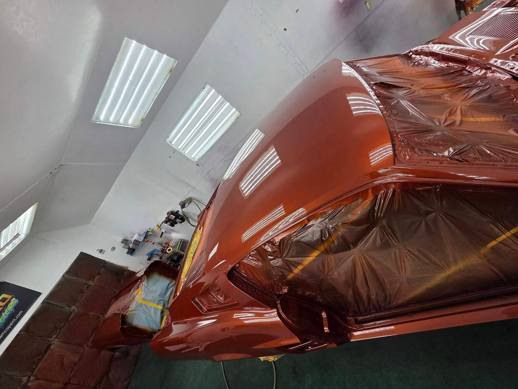 Tamco Paint Tiger Orange on 1967 Ford Mustang