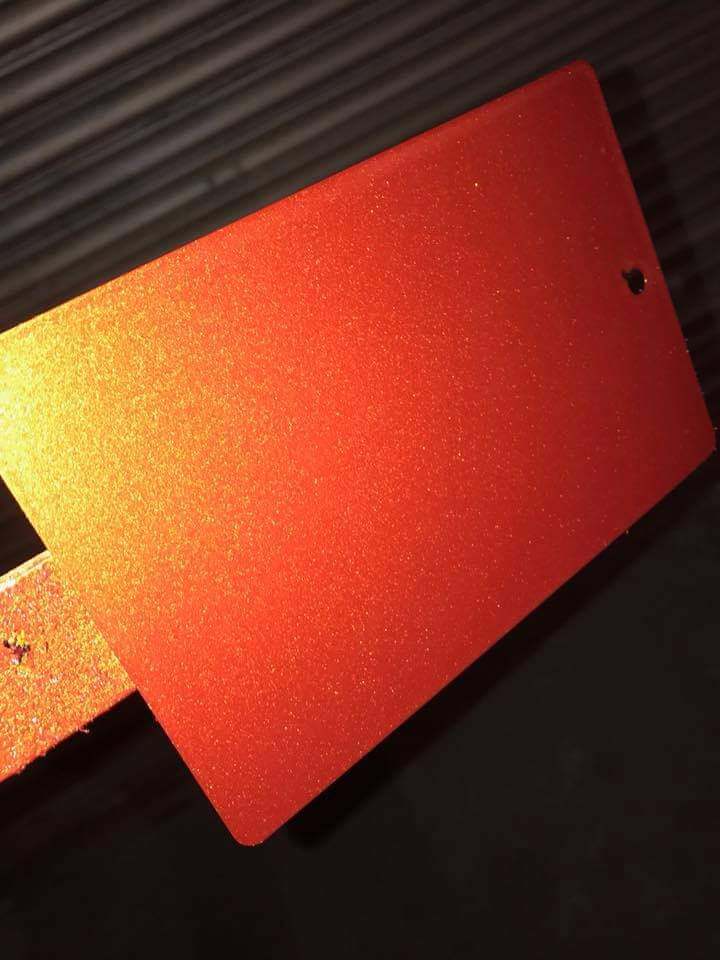 Tamco Paint Motorcycle Part Toxic Sunburst 