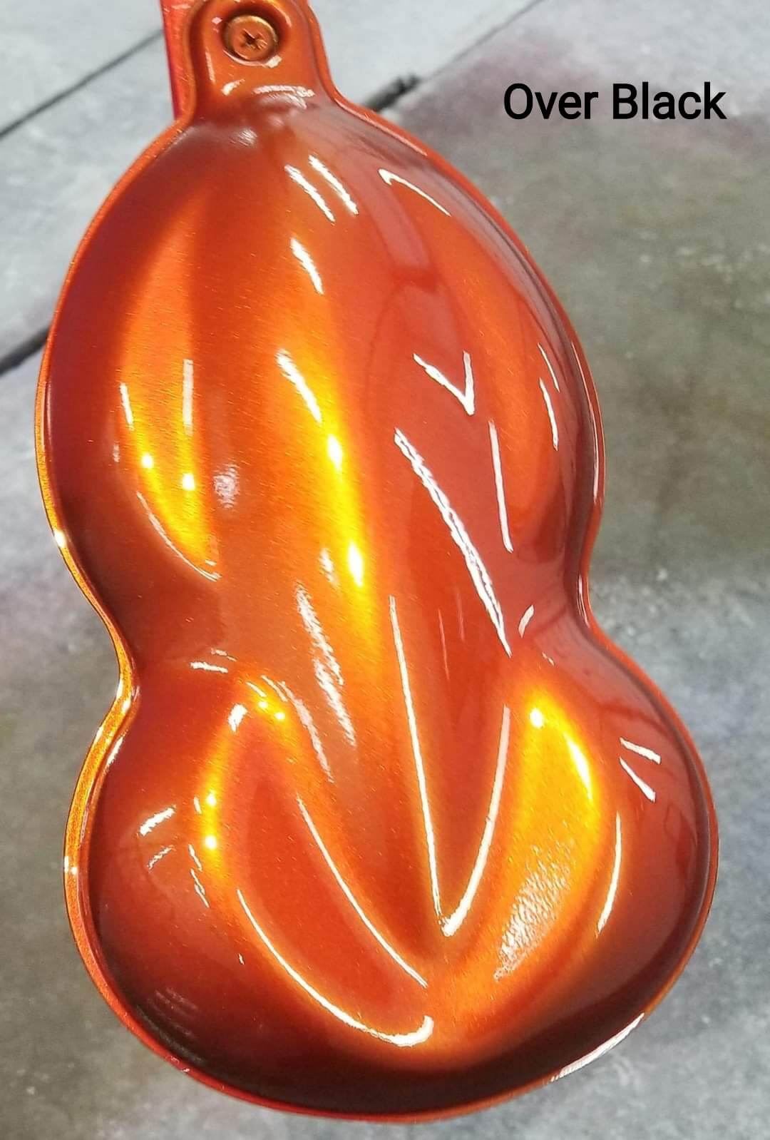 Tamco Paint Toxic Sunburst Over Black
