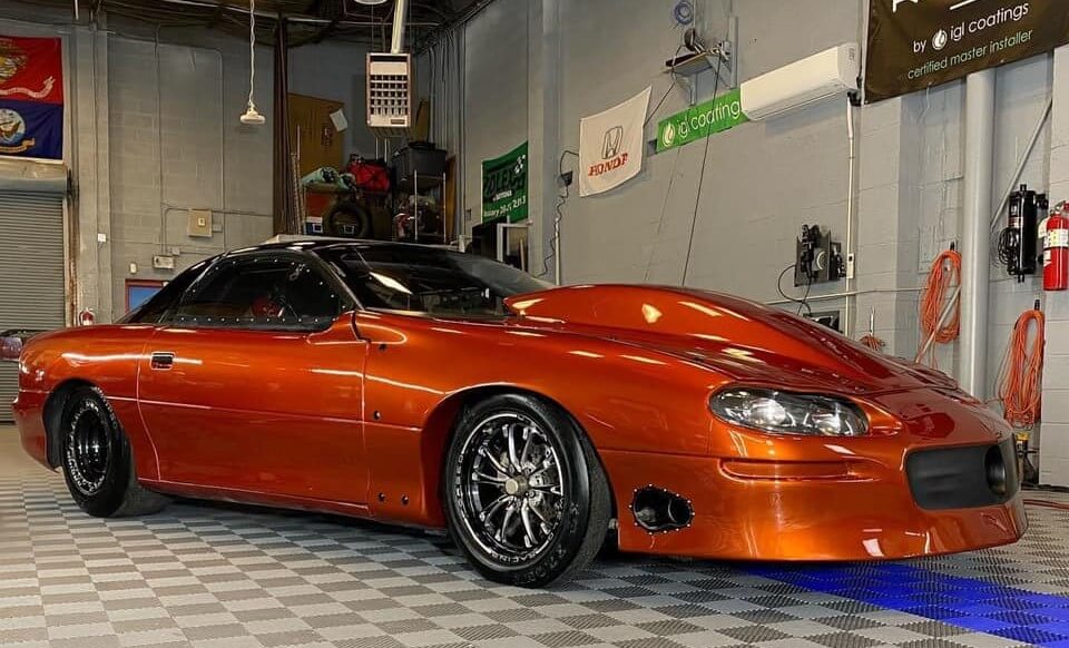 Tamco Paint Chevrolet Camaro Toxic Sunburst