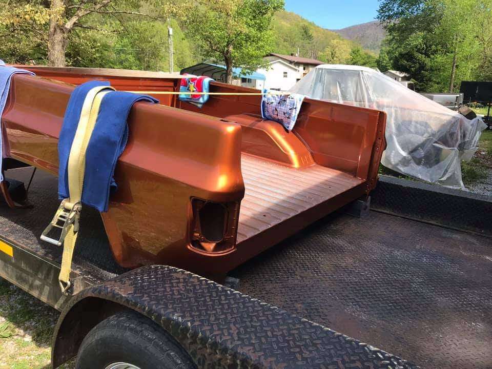 Tamco Paint Chevrolet Pick up Toxic Sunburst