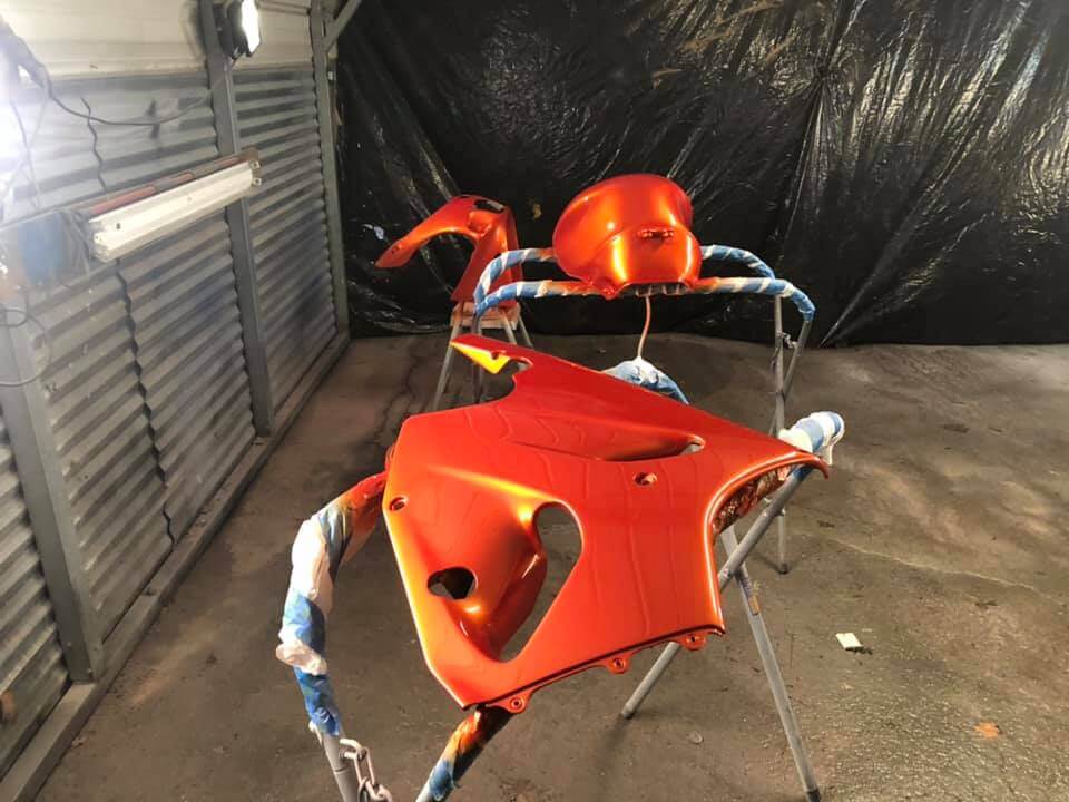 Tamco Paint Motorcycle Parts Toxic Sunburst