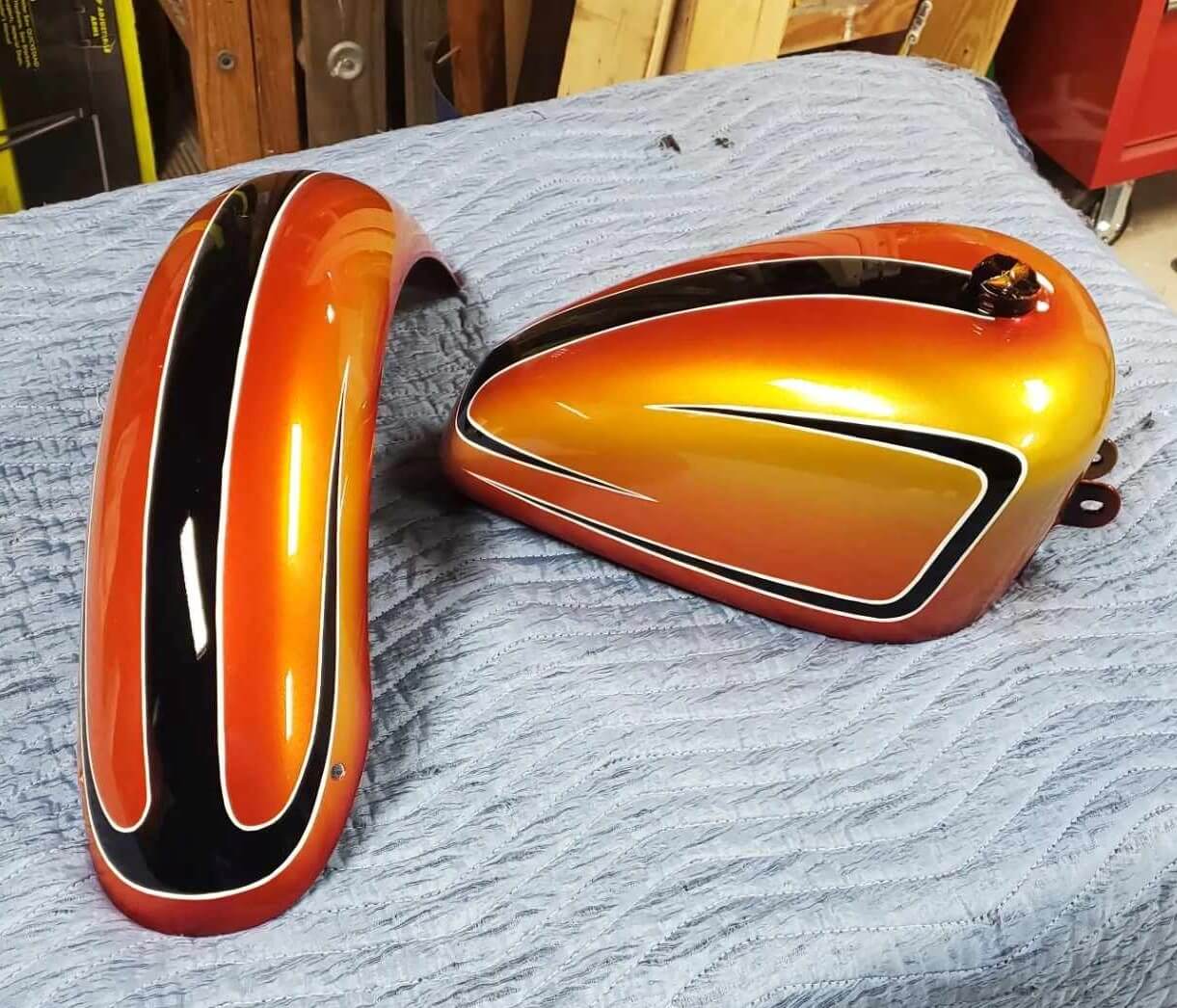  Tamco Paint Motorcycle Parts Toxic Sunburst