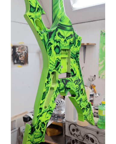 Tamco Paint Toxic Waste in Guitar