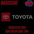 Toyota Absolutely Red OEM Basecoat