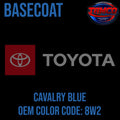 Toyota Calvary Blue Basecoat