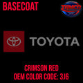 Toyota Crimson Red Basecoat