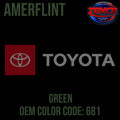 Toyota Green  OEM Amerflint II Series Single Stage