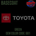 Toyota Green OEM Basecoat