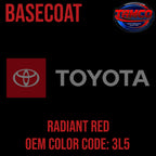 Toyota Radiant Red OEM Basecoat