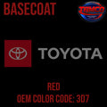 Toyota Red OEM Basecoat